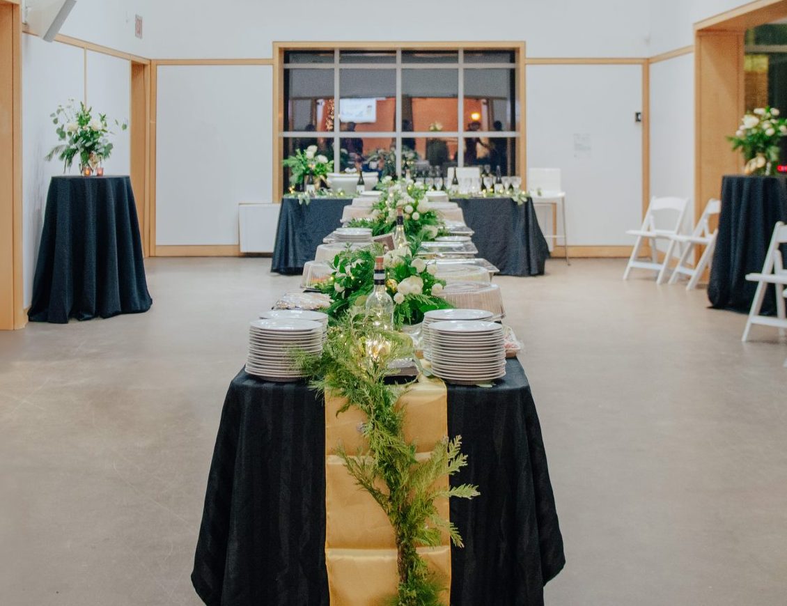 Deacon room in an event rental setting, Varley Art Gallery of Markham