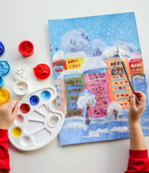 Winter Break Camp (Ages 7 to 12): On Canvas - Winter Landscapes