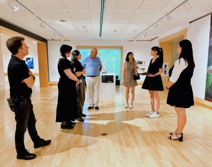 Wallace Joyce Scholarship presentation ceremony at the Varley Art Gallery of Markham.