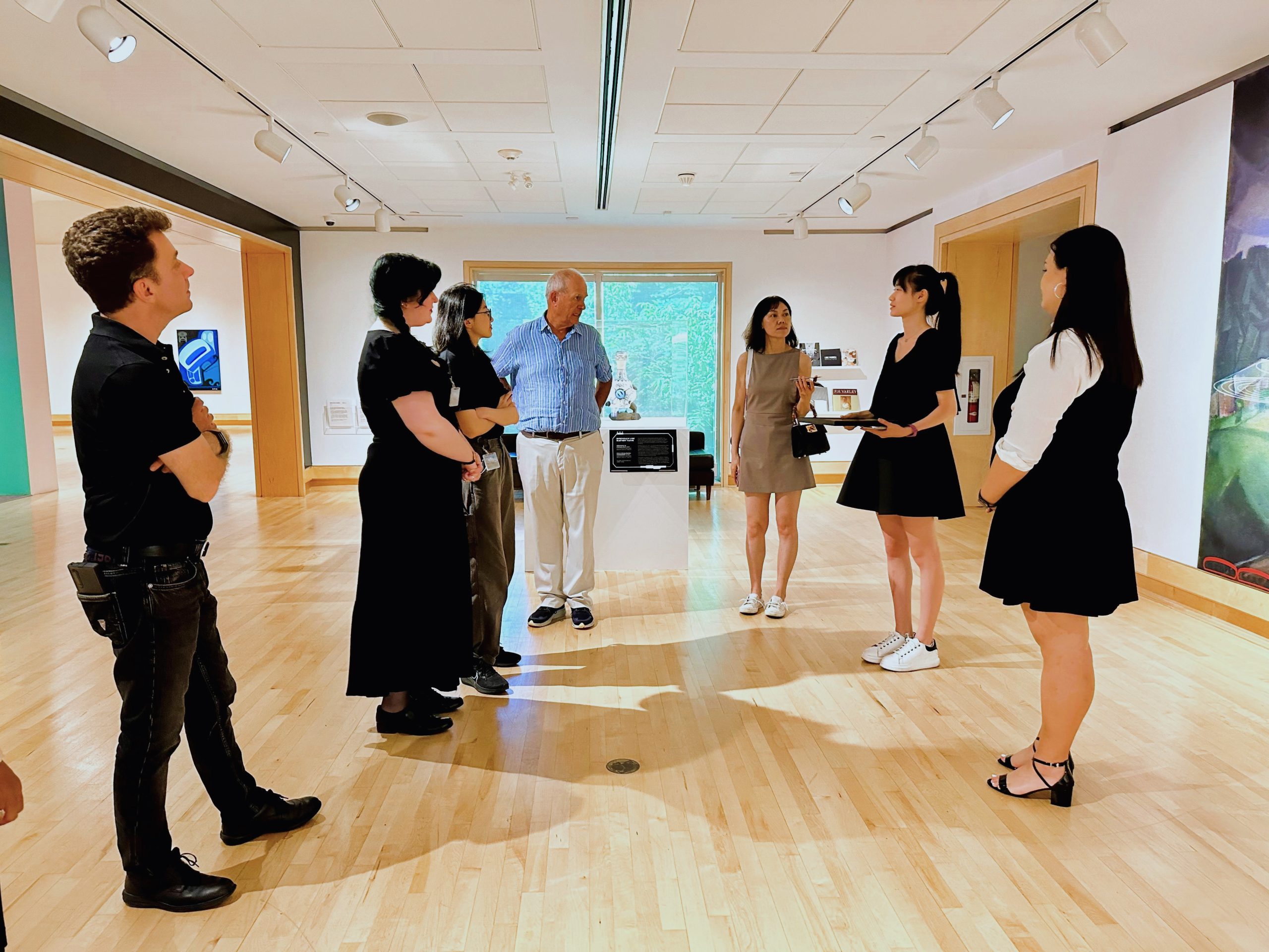 Wallace Joyce Scholarship presentation ceremony at the Varley Art Gallery of Markham.
