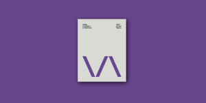 The cover of the Varley Art Gallery of Markham 2024 Annual Report, with a purple background. 