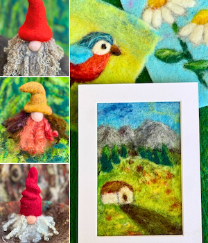 [NEW! Evening Art Class] Fibre Club: Needle Felting