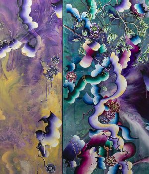 Artist in the Gallery with Vicky Talwar