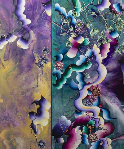 Artist in the Gallery with Vicky Talwar